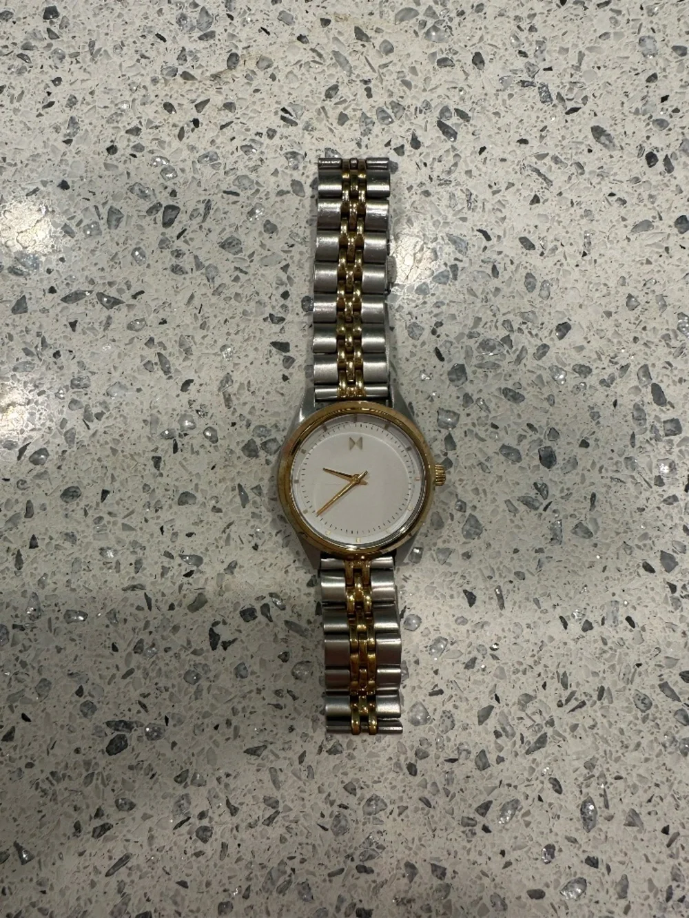 MVMT Rise Mini Watch in two tone silver and gold